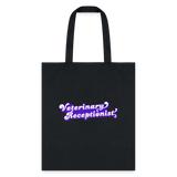 Veterinary Receptionist Cotton Tote Bag-Tote Bag | Q-Tees Q800-I love Veterinary