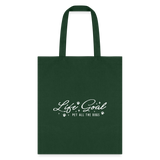 Pet All The Dogs Tote Bag-Tote Bag | Q-Tees Q800-I love Veterinary