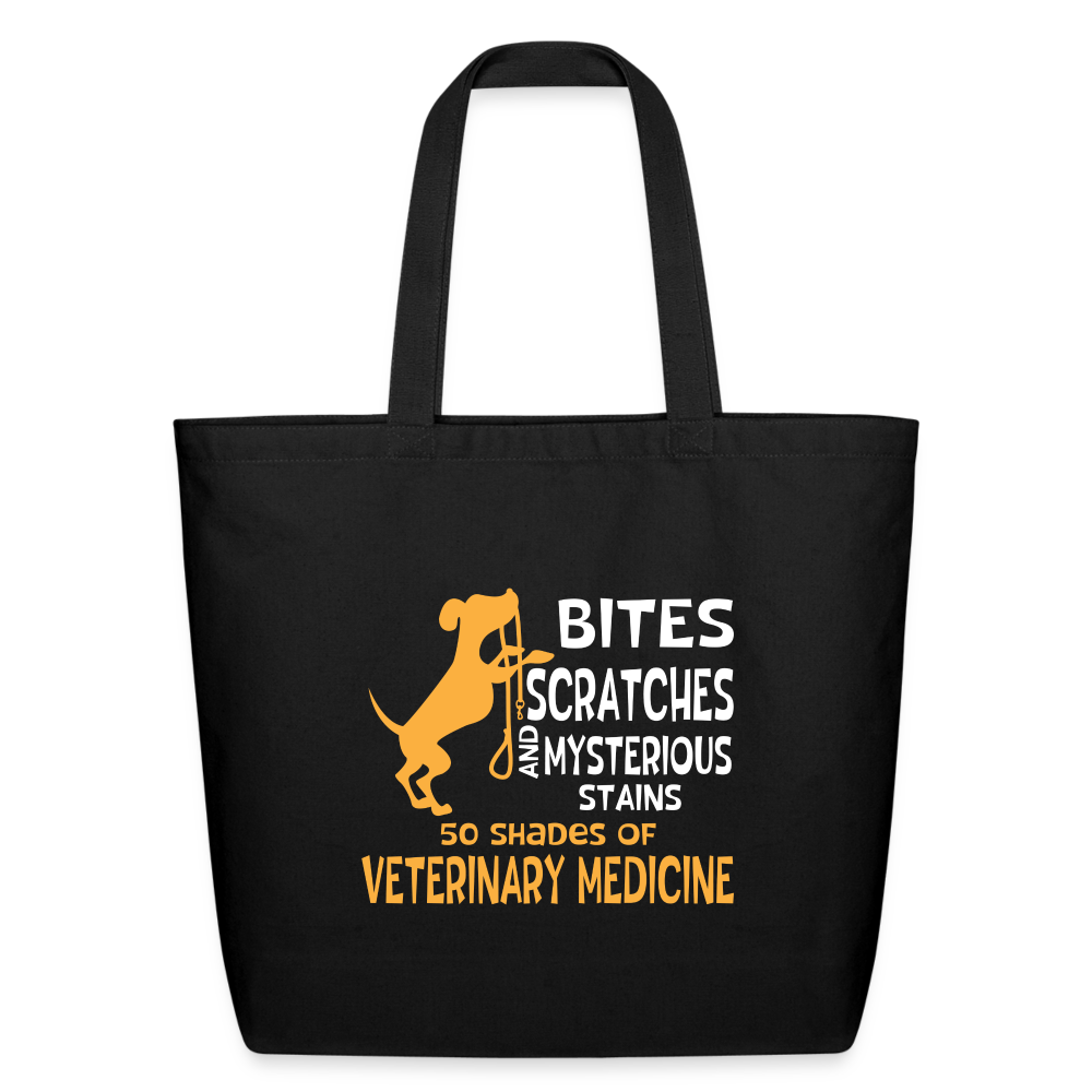 50 Shades of Veterinary Medicine Eco-Friendly Cotton Tote-Eco-Friendly Cotton Tote-I love Veterinary