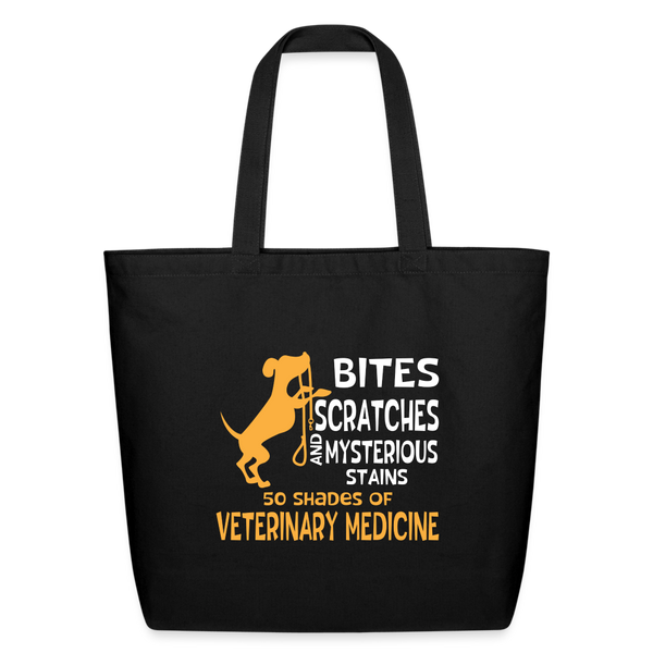 50 Shades of Veterinary Medicine Eco-Friendly Cotton Tote-Eco-Friendly Cotton Tote-I love Veterinary