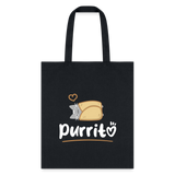 Purritto Tote Bag-Tote Bag | Q-Tees Q800-I love Veterinary