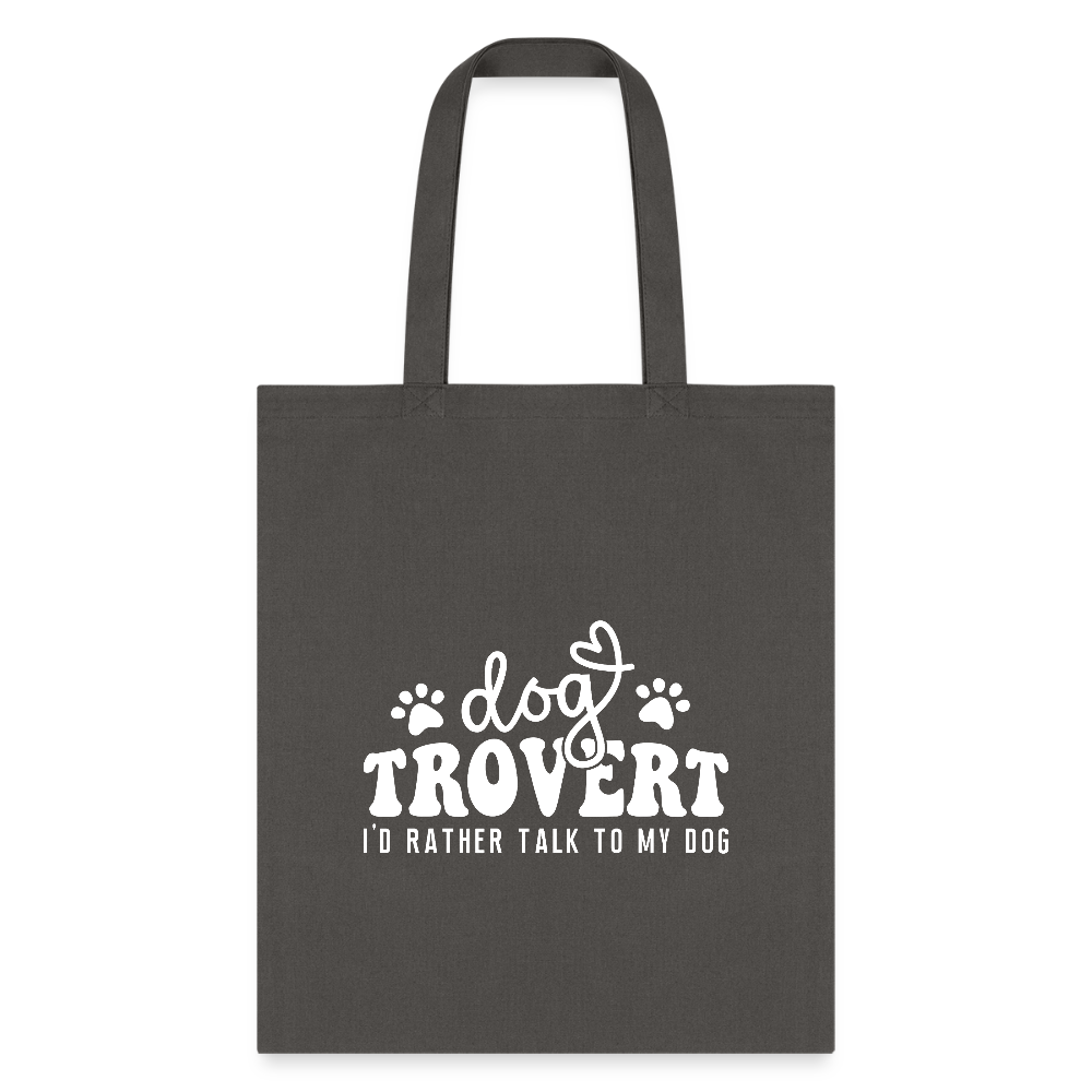 I'd rather talk to my Dog Tote Bag-Tote Bag | Q-Tees Q800-I love Veterinary