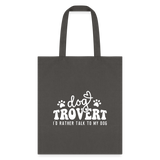 I'd rather talk to my Dog Tote Bag-Tote Bag | Q-Tees Q800-I love Veterinary