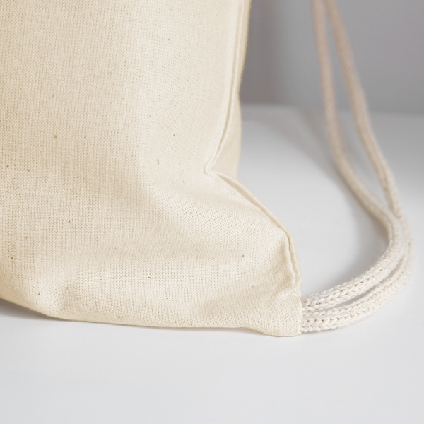 Dog heartbeat - Drawstring Bag-Cotton Drawstring Bag | Q-Tees Q4500-I love Veterinary