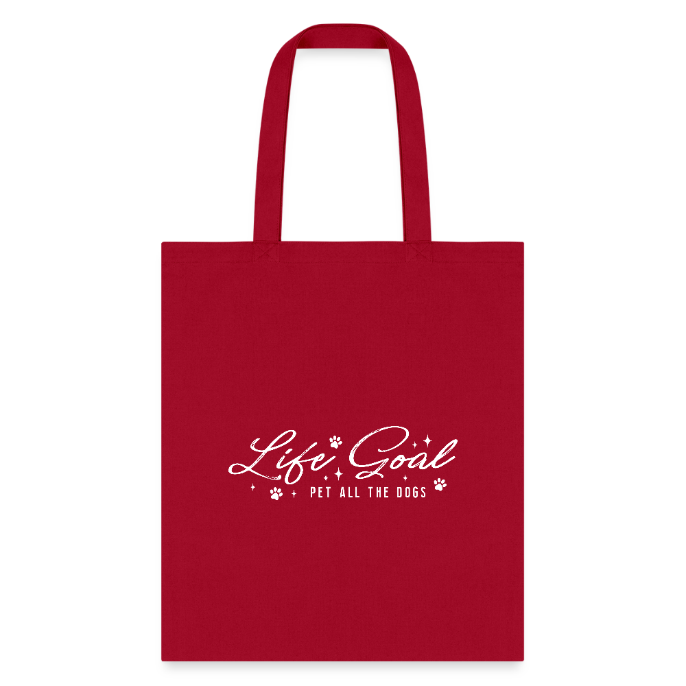 Pet All The Dogs Tote Bag-Tote Bag | Q-Tees Q800-I love Veterinary