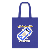 Gabapentin vibes only Cotton Tote Bag-Tote Bag | Q-Tees Q800-I love Veterinary