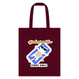 Gabapentin vibes only Cotton Tote Bag-Tote Bag | Q-Tees Q800-I love Veterinary