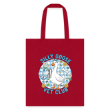 Silly Goose Vet Club Tote Bag-Tote Bag | Q-Tees Q800-I love Veterinary