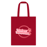 Vet Receptionist circle two paws Bag-Tote Bag | Q-Tees Q800-I love Veterinary