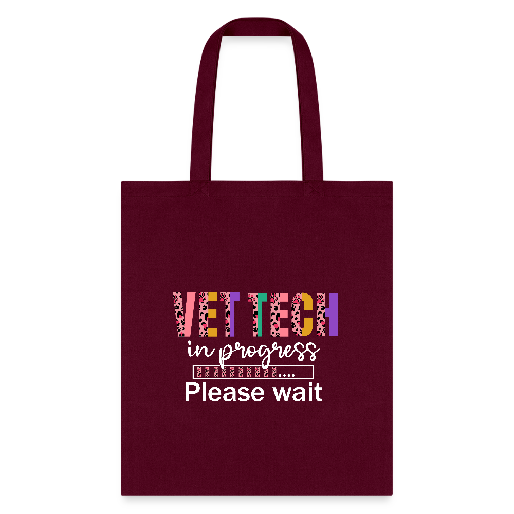 Vet Tech in Progress... Tote Bag-Tote Bag | Q-Tees Q800-I love Veterinary