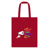 Stop sending your husband to the vet Cotton Tote Bag-Tote Bag | Q-Tees Q800-I love Veterinary