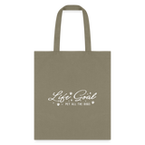 Pet All The Dogs Tote Bag-Tote Bag | Q-Tees Q800-I love Veterinary