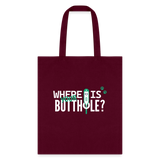 Where is your buthole Tote Bag-Tote Bag | Q-Tees Q800-I love Veterinary