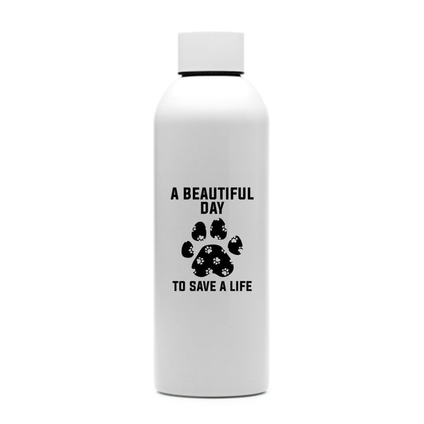 Beautiful Day To Save A Life Water Bottle