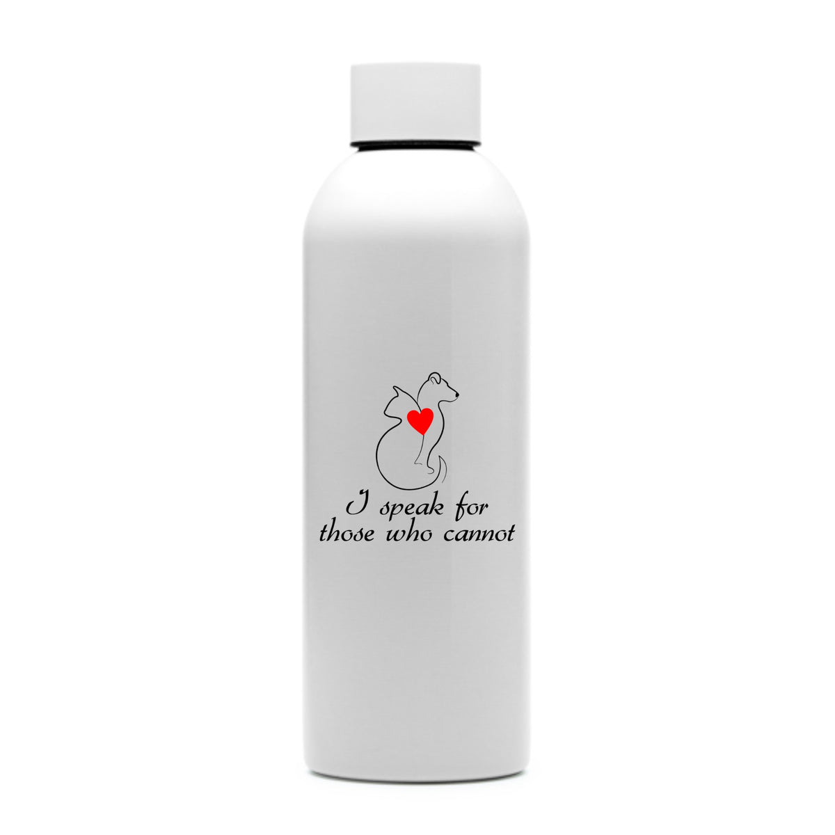 Speak For Those Who Cannot Water Bottle