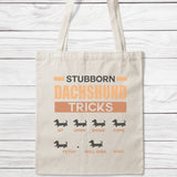 Stubborn Dachshund Tricks Tote Bag-Classic Sublimation Tote Bag-I love Veterinary