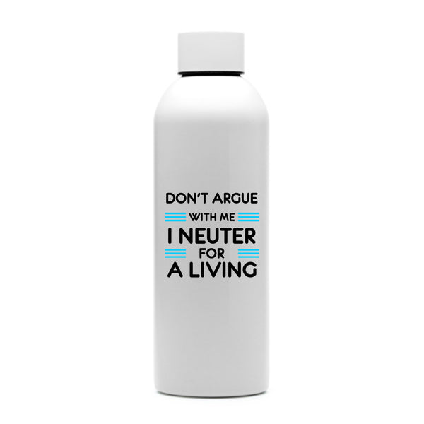 I Neuter For A Living Water Bottle