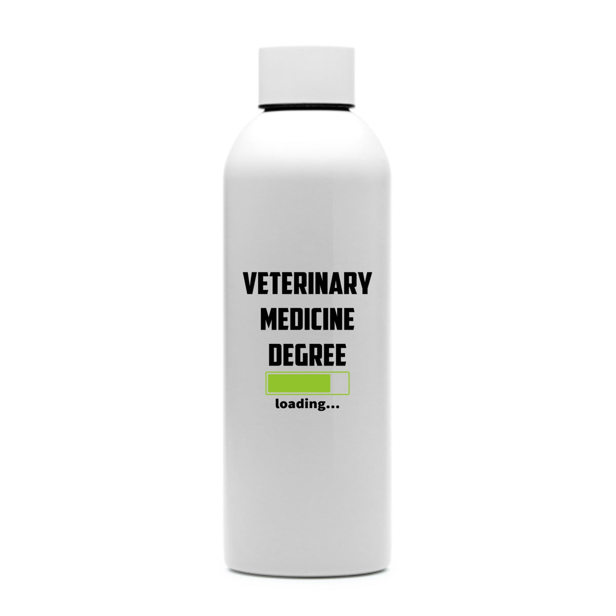 Veterinary Degree Loading Water Bottle