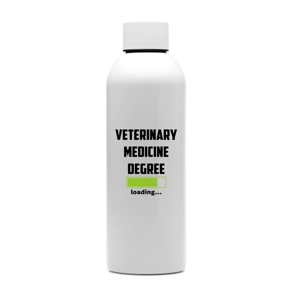 Veterinary Degree Loading Water Bottle
