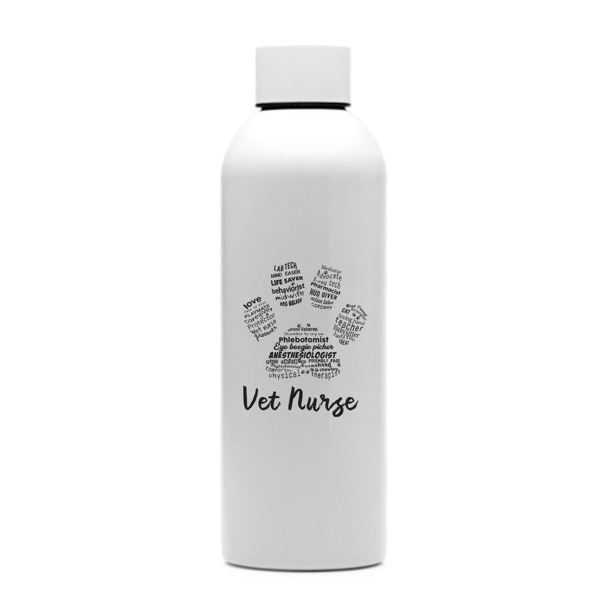 Vet Nurse Paw Water Bottle