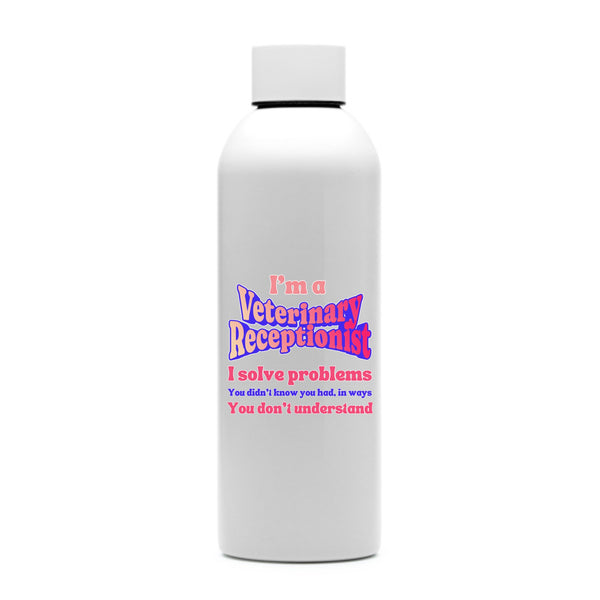I Solve Problems Water Bottle
