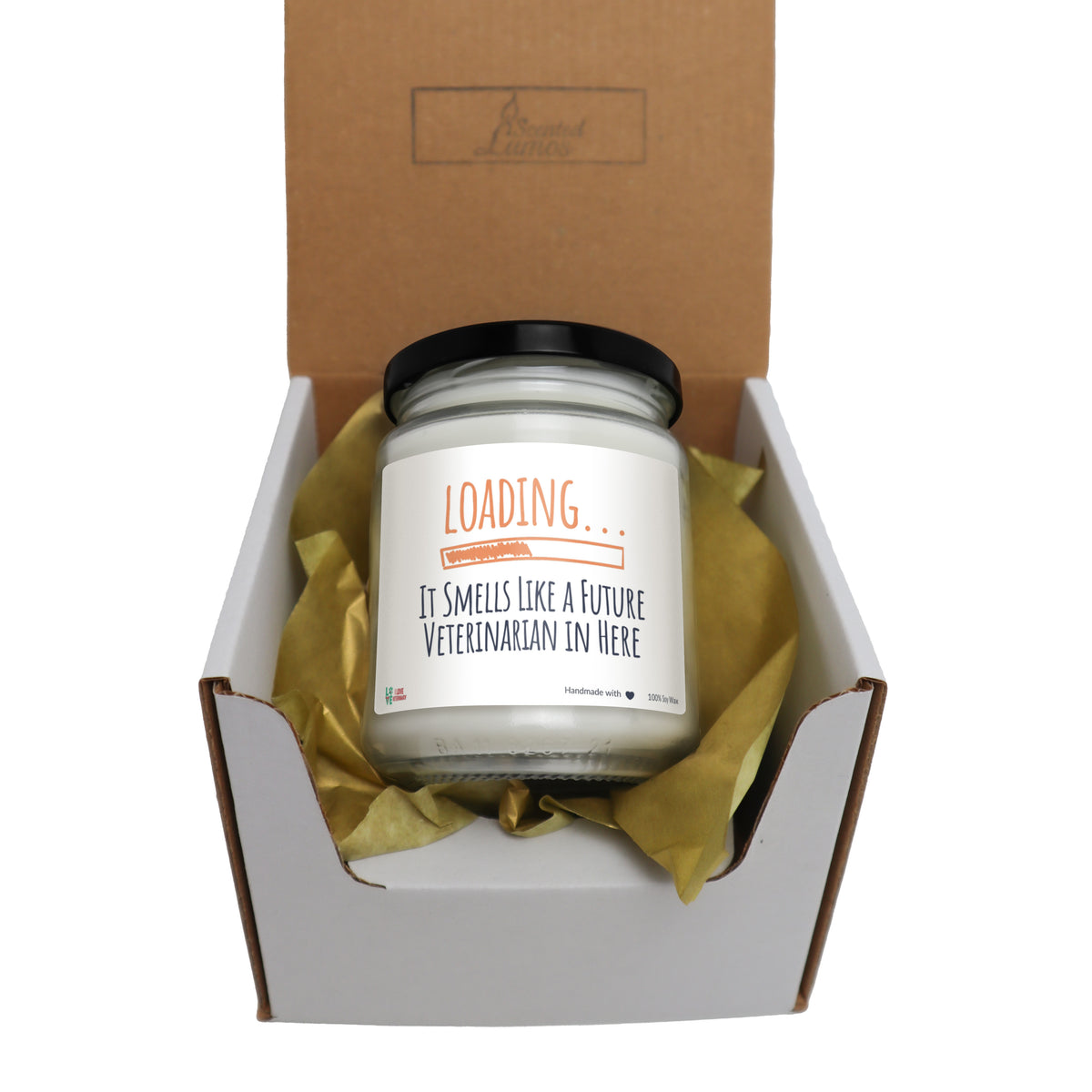 It Smells Like a Future Veterinarian in Here Scented Soy Candle, 8oz-Candles-I love Veterinary