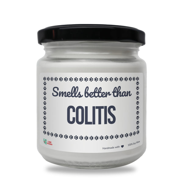 Smells better than Colitis Scented Soy Candle-Candles-I love Veterinary