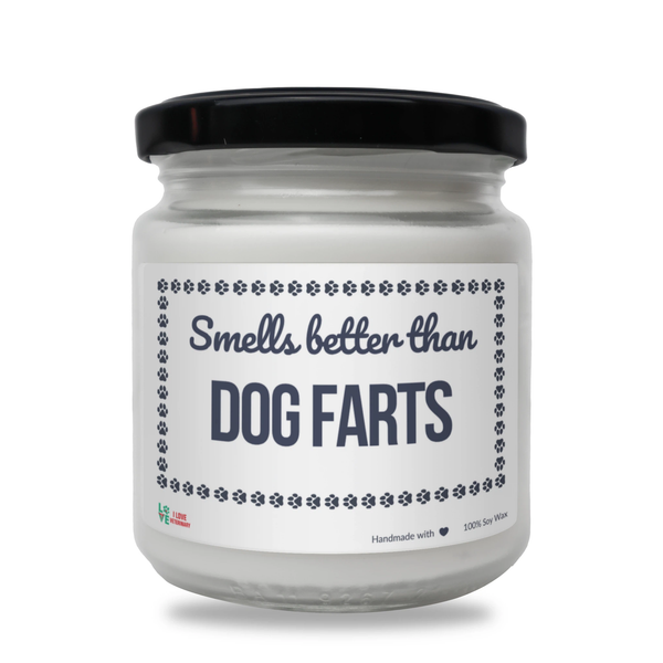 Smells better than Dog Farts Scented Soy Candle-Candles-I love Veterinary