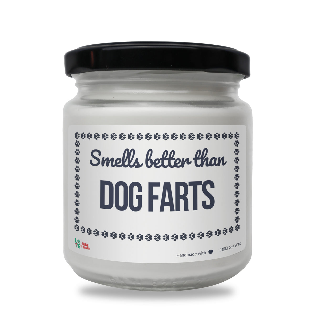 Smells better than Dog Farts Scented Soy Candle-Candles-I love Veterinary