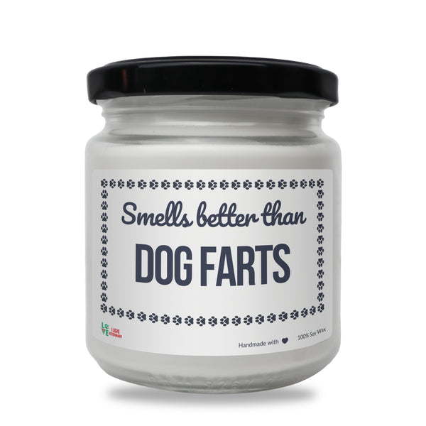 Smells better than Dog Farts Scented Soy Candle-Candles-I love Veterinary