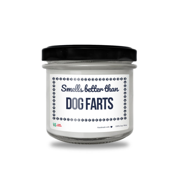 Smells better than Dog Farts Scented Soy Candle-Candles-I love Veterinary