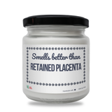Smells better than Retained Placenta Scented Soy Candle-Candles-I love Veterinary