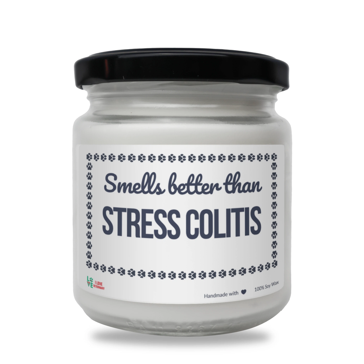 Smells better than Stress Colitis Scented Soy Candle-Candles-I love Veterinary