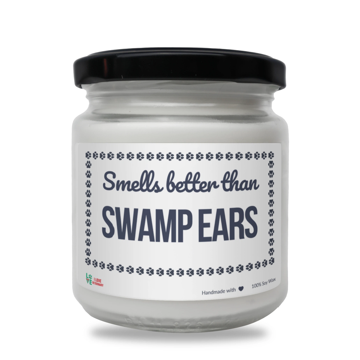 Smells better than Swamp Ears Scented Soy Candle-Candles-I love Veterinary