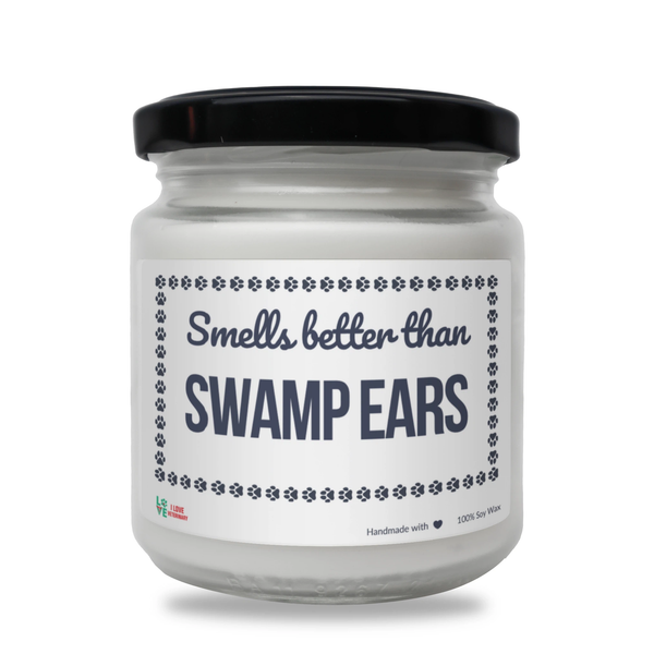 Smells better than Swamp Ears Scented Soy Candle-Candles-I love Veterinary