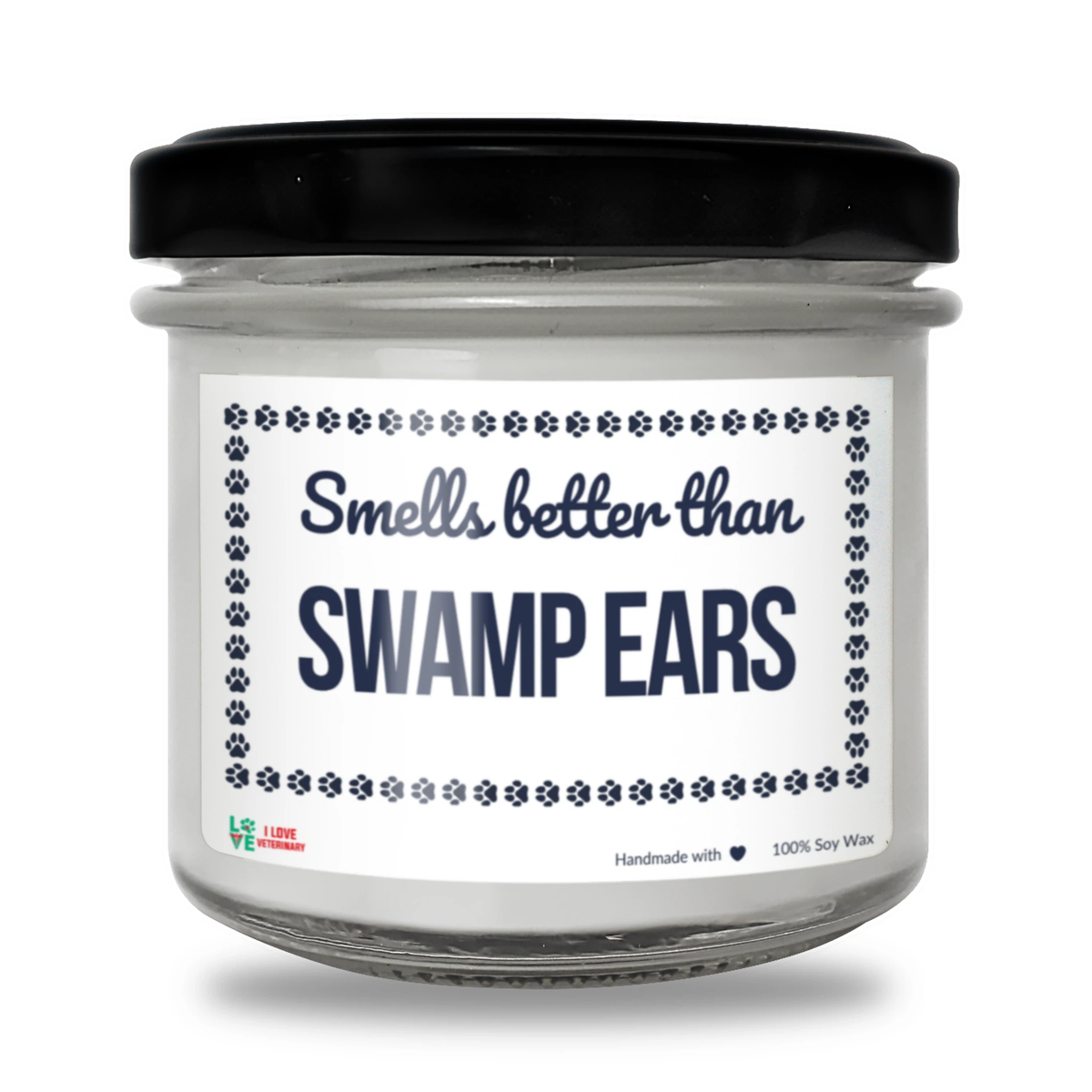 Smells better than Swamp Ears Scented Soy Candle-Candles-I love Veterinary