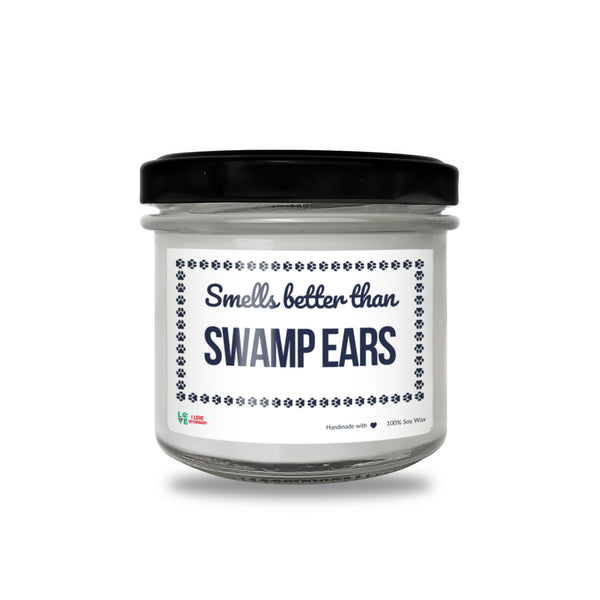 Smells better than Swamp Ears Scented Soy Candle-Candles-I love Veterinary