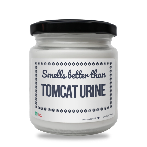 Smells better than Tomcat Urine Scented Soy Candle-Candles-I love Veterinary