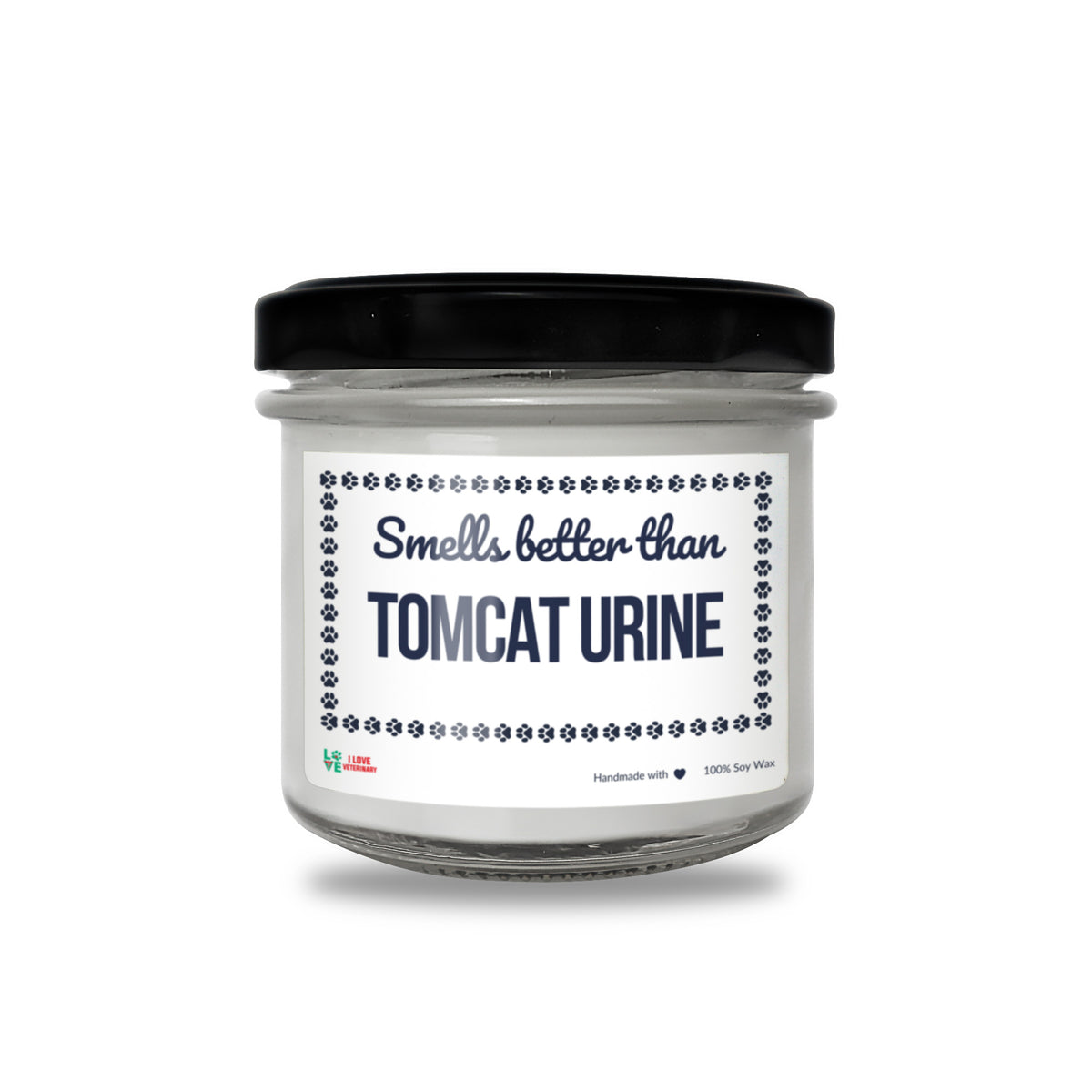 Smells better than Tomcat Urine Scented Soy Candle-Candles-I love Veterinary