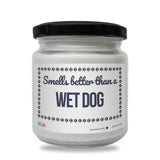 Smells better than Wet Dog Scented Soy Candle-Candles-I love Veterinary