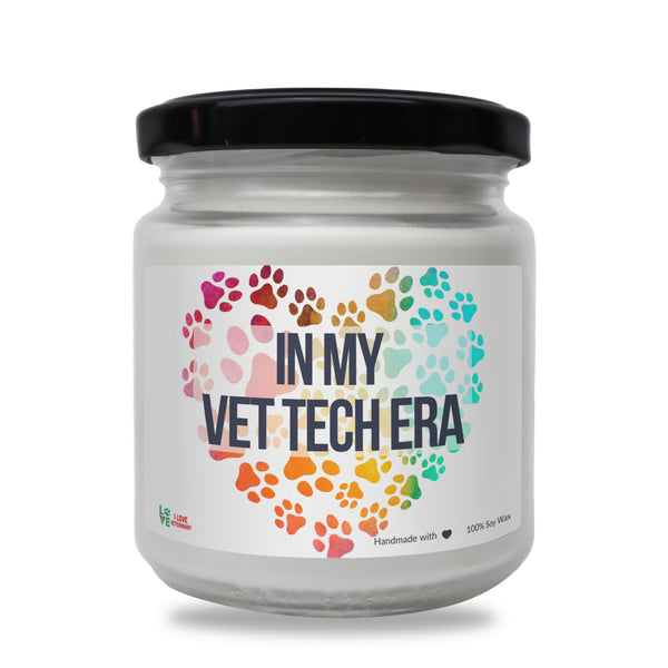 In my Vet Tech Era Scented Soy Candle-Candles-I love Veterinary