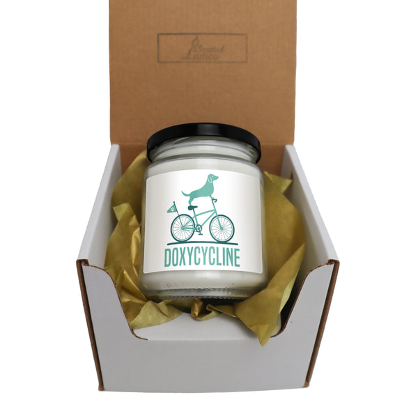 Doxycycline Design Scented Soy Candle-Candles-I love Veterinary