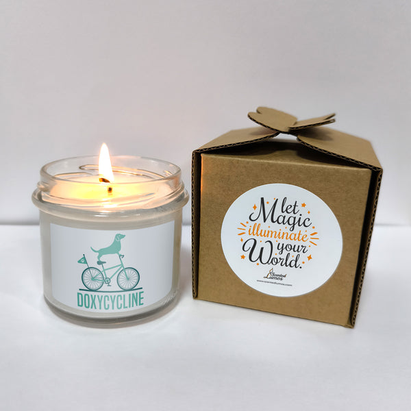 Doxycycline Design Scented Soy Candle-Candles-I love Veterinary