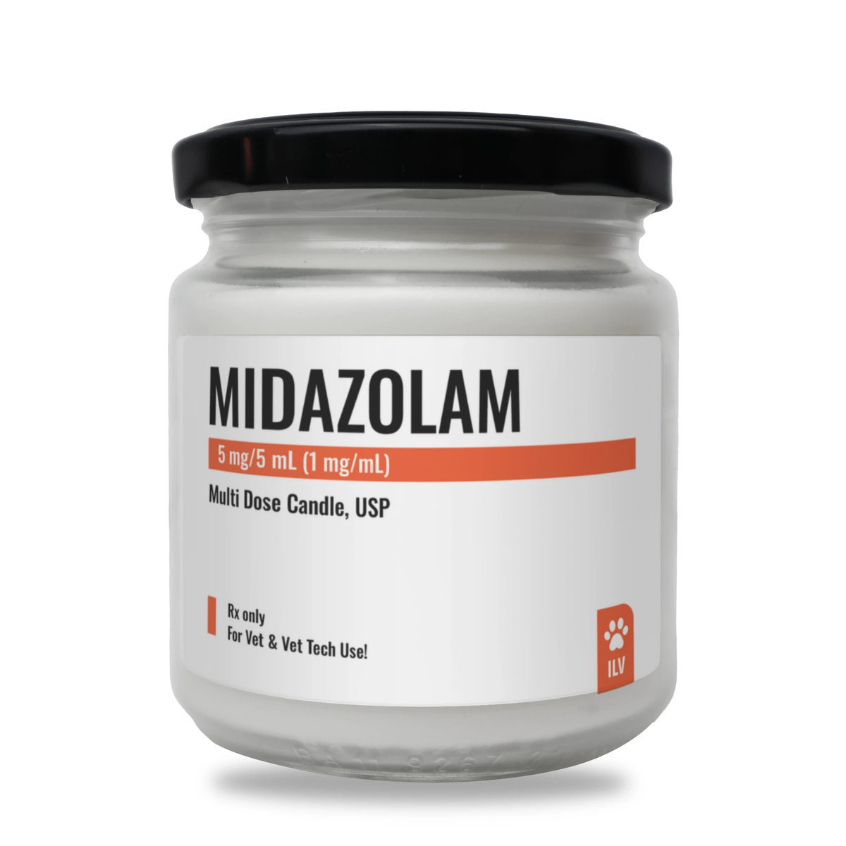 Midazolam Design Scented Soy Candle-Candles-I love Veterinary