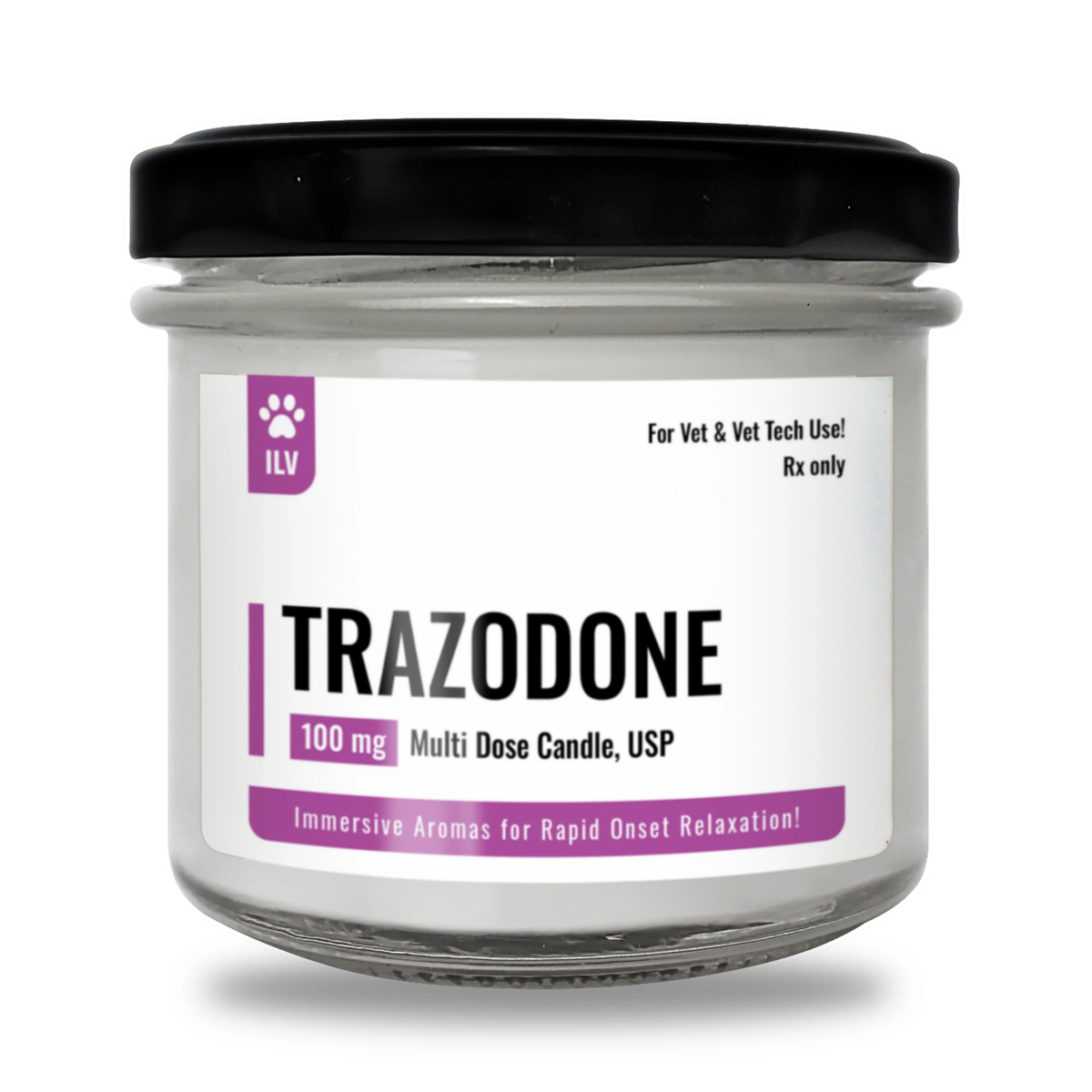 Trazadone Design Scented Soy Candle-Candles-I love Veterinary