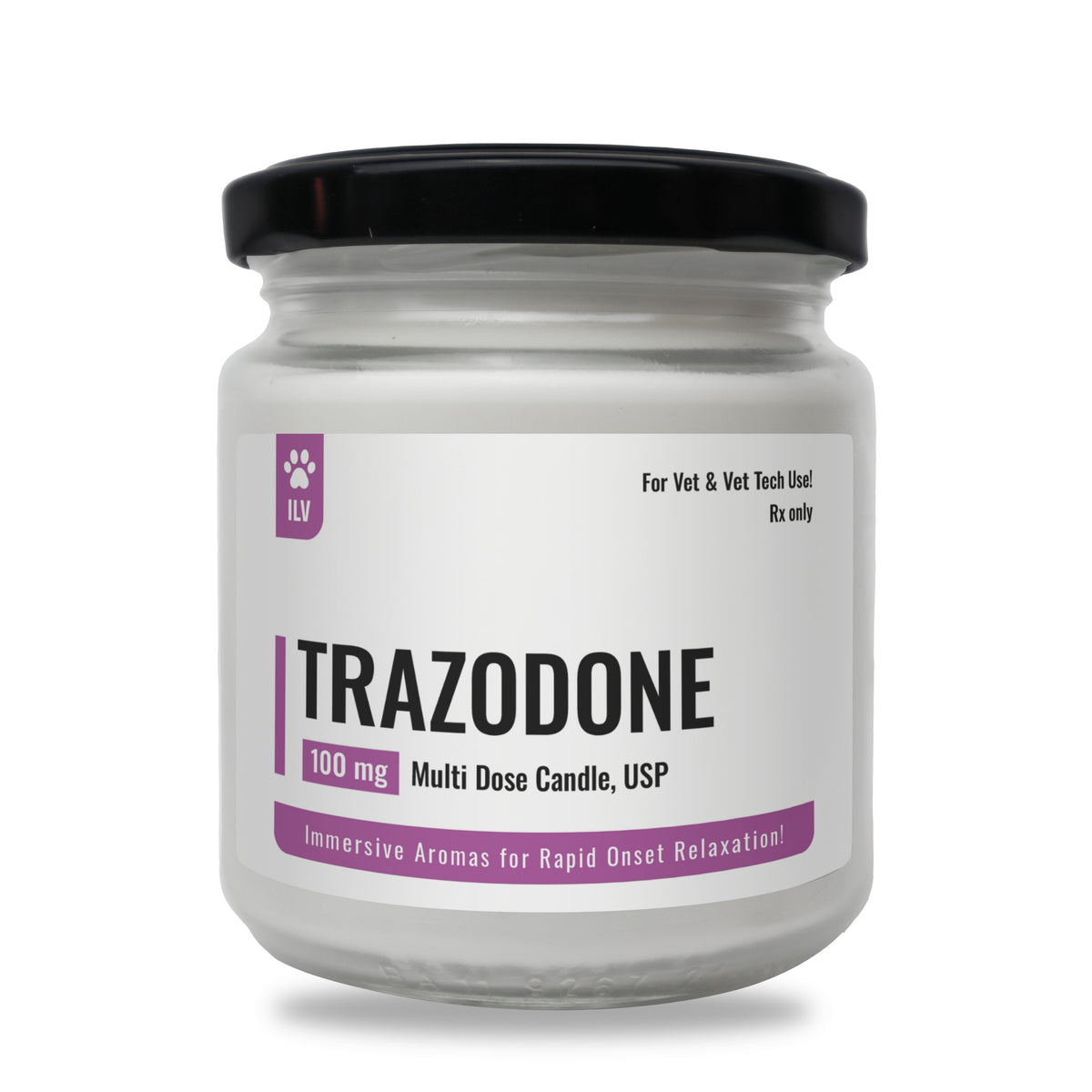 Trazadone Design Scented Soy Candle-Candles-I love Veterinary