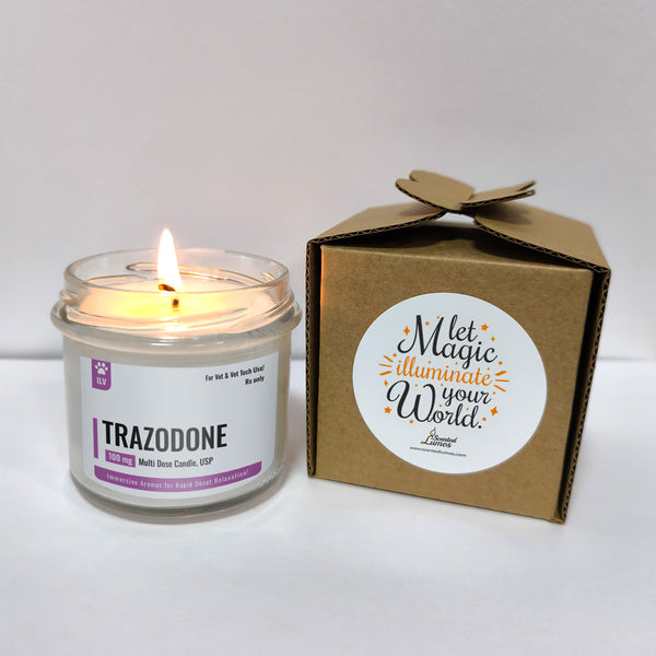 Trazadone Design Scented Soy Candle-Candles-I love Veterinary