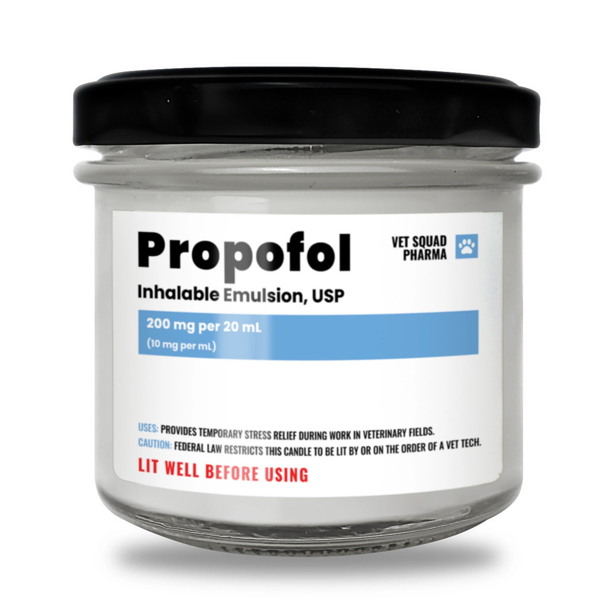 Propofol Design - Scented Soy Candle-Candles-I love Veterinary