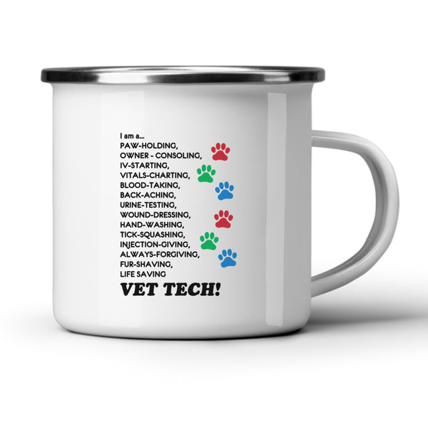 I Am A Vet Tech White Mug-White Mug-I love Veterinary