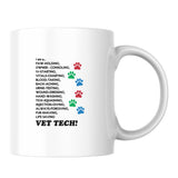 I Am A Vet Tech White Mug-White Mug-I love Veterinary